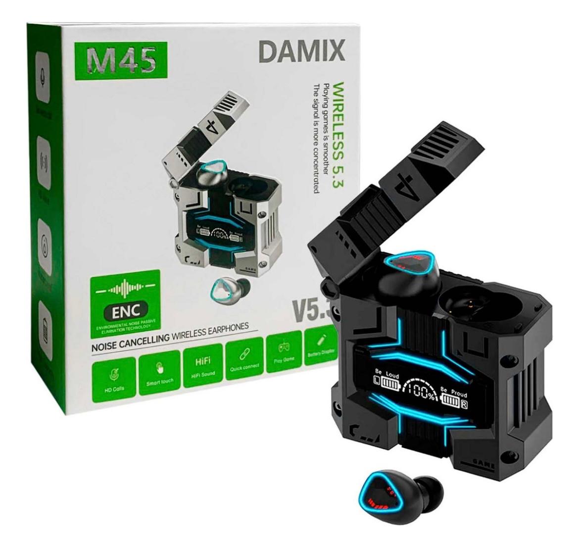 Audífonos Inalámbricos M45 Pro Bluetooth 5.4 con Power Bank - Sonido Premium